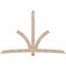 Ekena Millwork Davenport Smooth Timber Gable Bracket, Douglas Fir, 108"W x 72"H x 1 1/2"D x 5 1/2"F, 16/12 Pitch GBW108X72X0206DAV00SDF - alternate 1